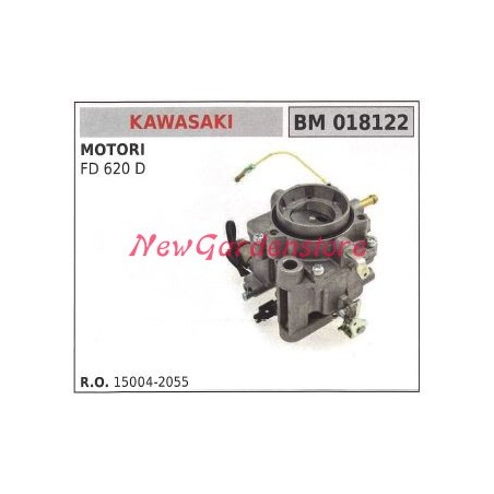 Pot carburettor KAWASAKI lawn mower mower FD 620D 018122 | Newgardenstore.eu