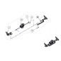 LEFT AXLE KIT + MOWER BUSHINGS ORIGINAL GRIN ASM-0127