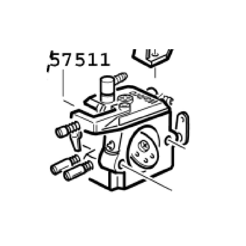 BG45 BG50 CHAINSAW CARBURETOR ORIGINAL AMA 57511