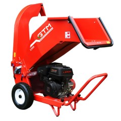 GTMGTS 1300GE professional biochipper cutting diameter 10cm with LONCIN motor | Newgardenstore.eu