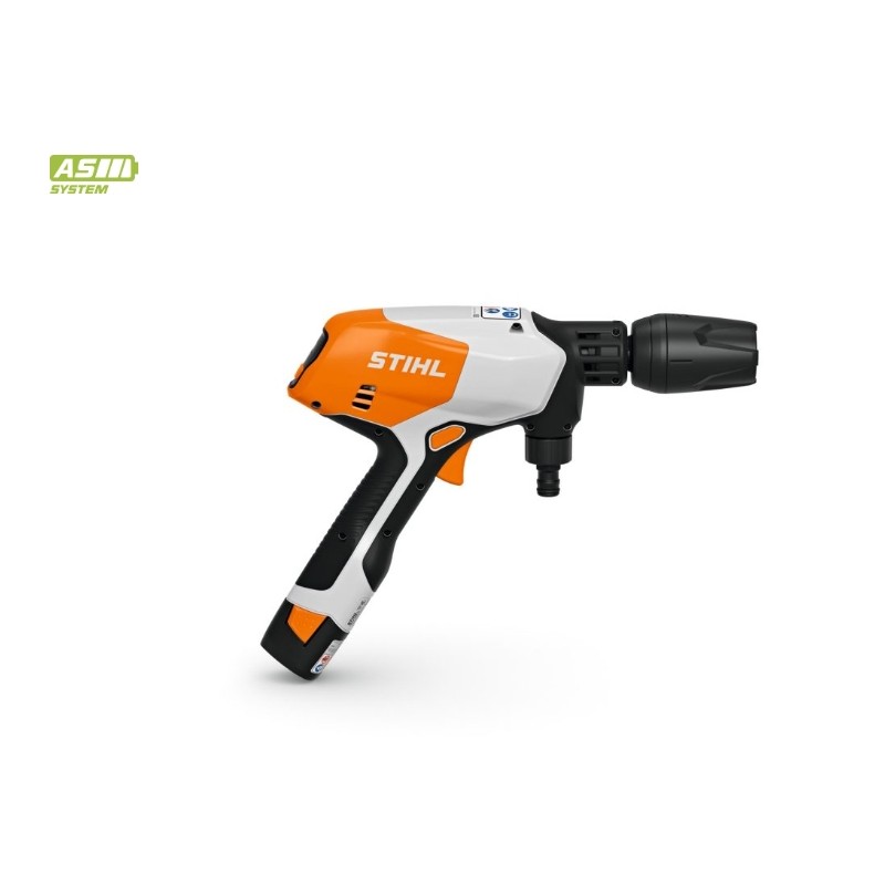 Hidrolimpiadora a batería STIHL RCA20 22 bar caudal de agua 140L/min