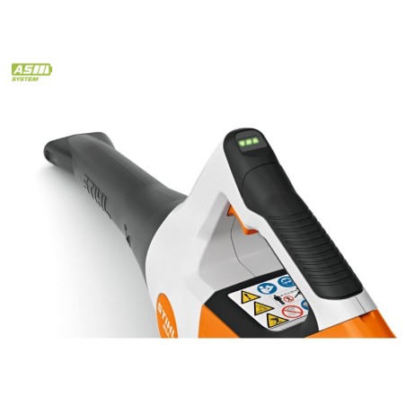 STIHL BGA30 cordless blower voltage 10.8V air speed 43 m/s