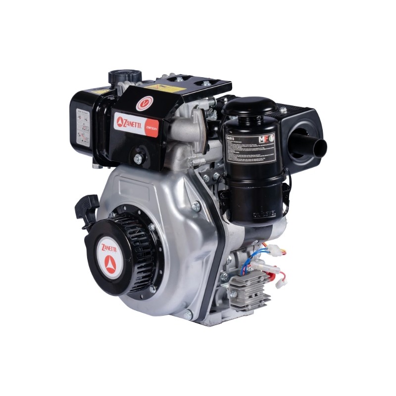 Moteur complet ZANETTI ZDM73C1MEV 246 cc arbre conique Di 23 électrique diesel