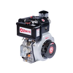 Motor completo ZANETTI ZDM88C1MEV 474 cc eje cónico De 23 eléctrico diésel | Newgardenstore.eu