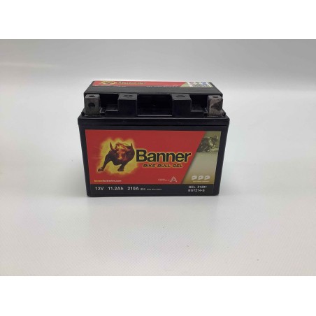 Batterie tracteur tondeuse BANNER Bike Bull Gel 12V 11Ah GEL51201 | Newgardenstore.eu