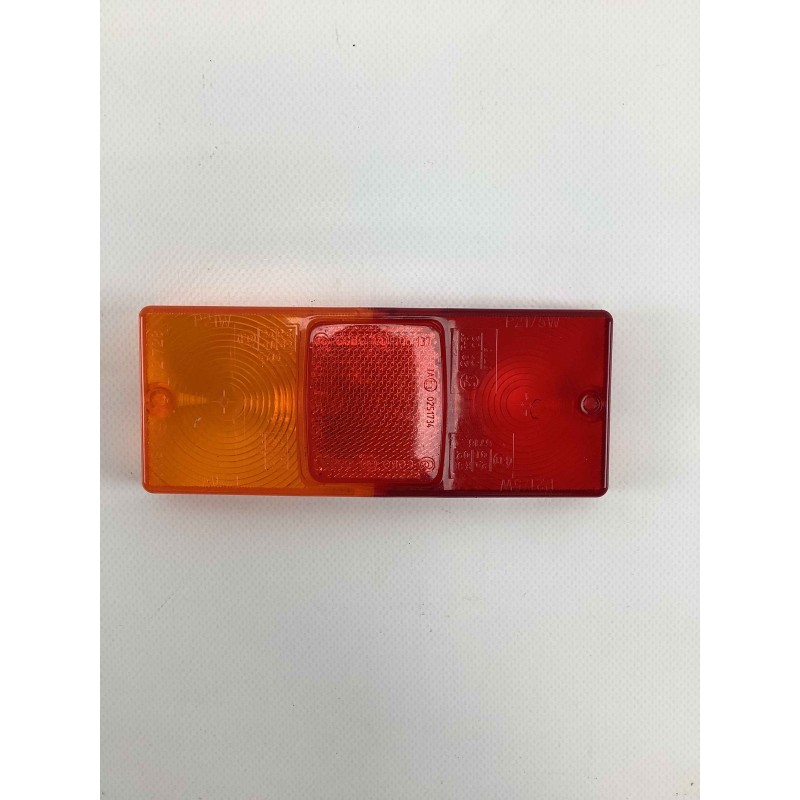 Right and left plastic rhodovector color red orange 35106