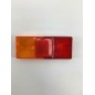 Linke und rechte Kunststoff-Heckscheibe Farbe rot orange 35106