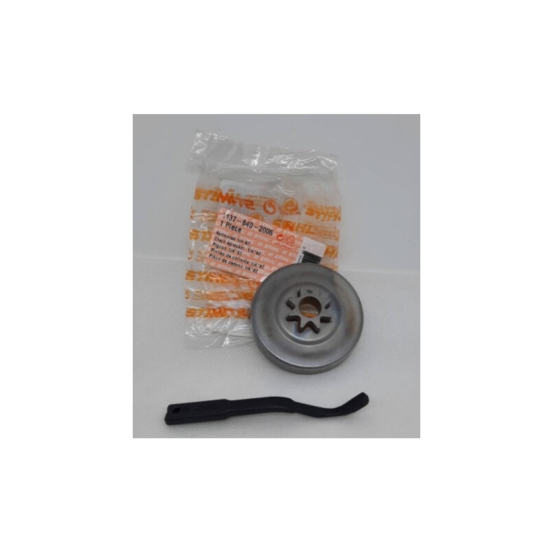 Pignon de chaîne 1/4 » 8 dents modèles MS192 ORIGINAL STIHL 11376402006