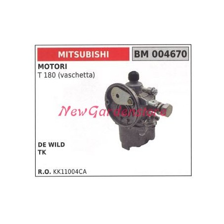 Carburateur de cuve MITSUBISHI tronçonneuse T 180 004670 | Newgardenstore.eu