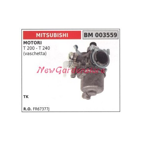 Carburador de cuba MITSUBISHI motosierra T 200 240 003559