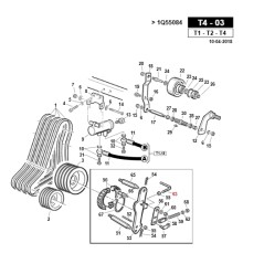 Protezione cinghie turbina trattorino ORIGINALE GIANNI FERRARI 01.60.00.0188