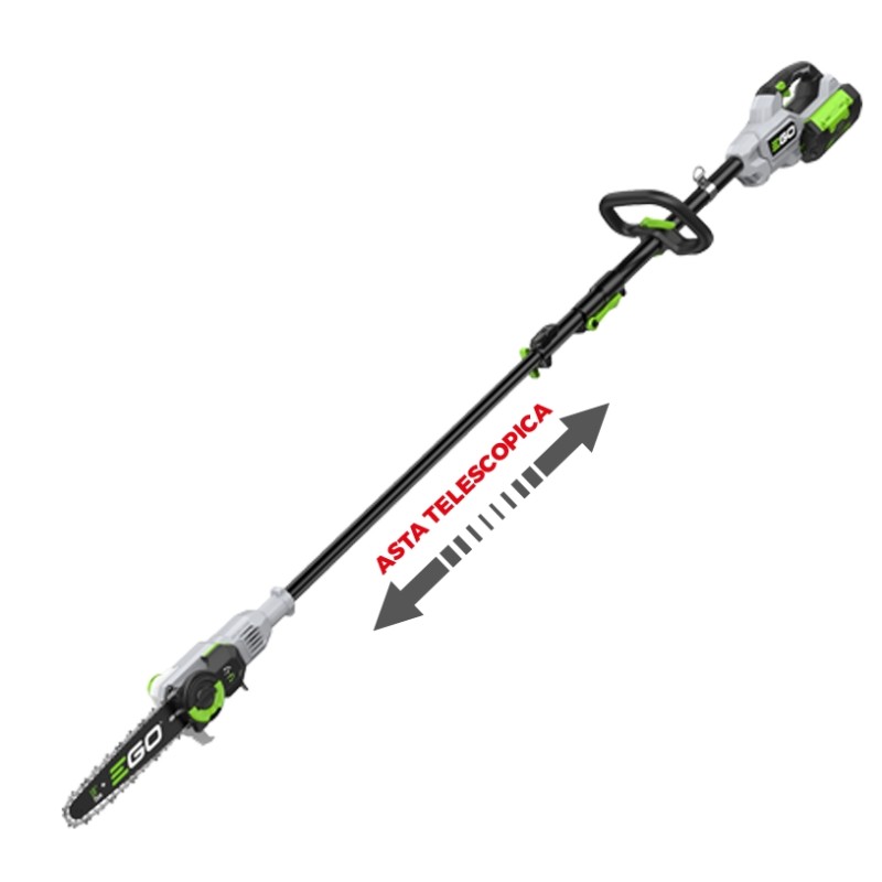 EGO PS1000E battery-powered telescopic pruner bar length 25 cm Chervon motor