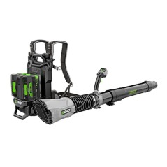 Battery-powered backpack blower EGO LBPX8000 air speed 260km/h Chervon engine | Newgardenstore.eu