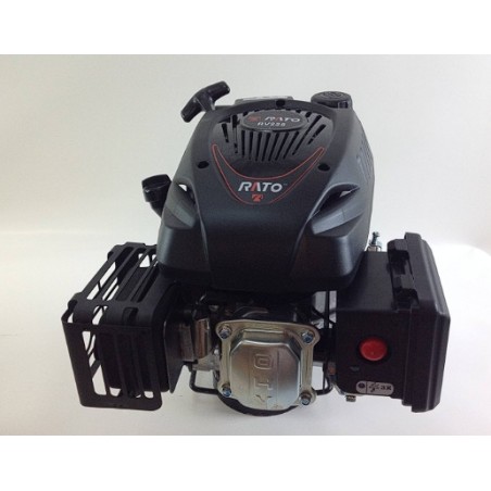 Complete RATO RV225 225cc 25X60 engine for lawnmower with brake and muffler | Newgardenstore.eu