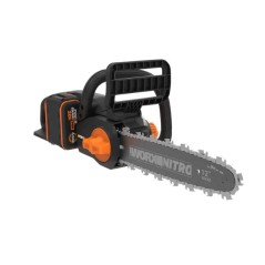 WORX WG350E tronçonneuse sans fil 20V 4.0 Ah moteur sans balais 30cm pas de lame 3/8 | Newgardenstore.eu