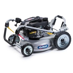 Spark-ignition lawnmower GRIN PM46A engine Honda GCV200 201cc width of cut 46cm | Newgardenstore.eu