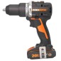 WORX WX352 20V Schlagbohrmaschine mit Akku und Ladegerät inklusive