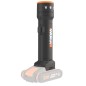 WORX WX027.9 510-480-220-120 Lumen 20V LED-Taschenlampe ohne Akku und Ladegerät