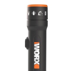 Torcia a led WORX WX027.9 510-480-220-120 lumen 20V batteria e carica esclusi | Newgardenstore.eu