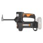 WORX compressor WX092.9 with led light 150/300 lumens battery operated 20V 10 bar