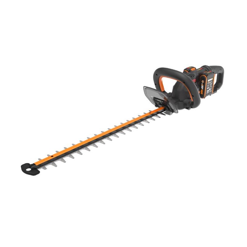 WORX WG286E 20V + 20V 2Ah cordless hedge trimmer