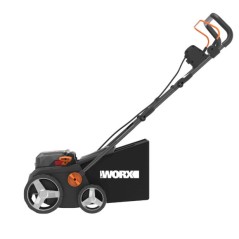 Arieggiatore WORX WG855E.9 20V + 20V a spinta motore brushless raccolta 40L | Newgardenstore.eu