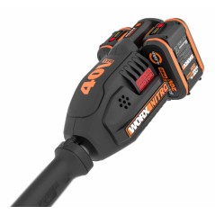 Multifunction WORX WG186E.1 20V+20V 4 Ah battery and brushcutter accessory | Newgardenstore.eu