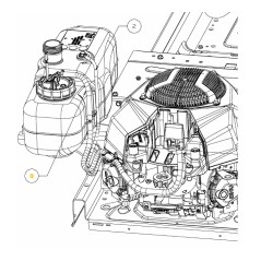 EFI MOTOR BENZINSCHLAUCH ORIGINAL MTD RASENTRAKTOR 651-05536A