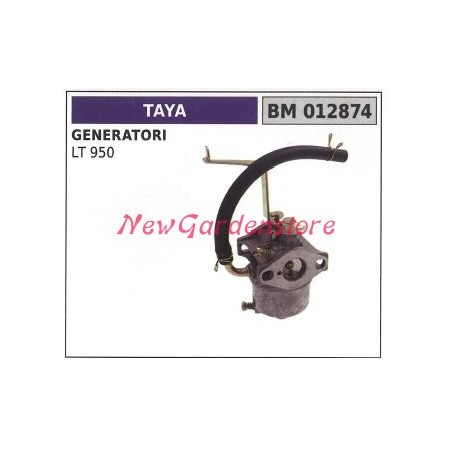 Carburador de cuba generador TAYA LT 950 012874 | Newgardenstore.eu