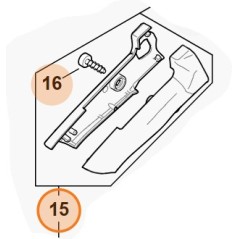 SEMI HANDLE HANDLE CHAINSAW MODELS MSA60 ORIGINAL STIHL MA047900600