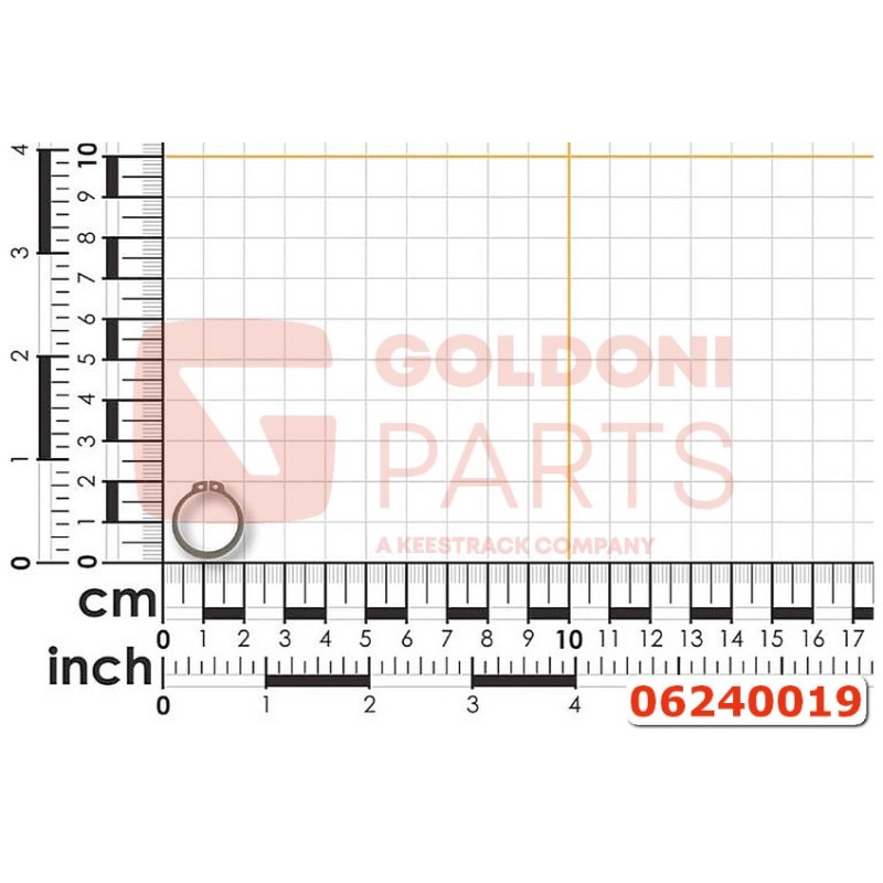 SEEGER 30X1,5 mm E 74 ORIGINAL GOLDONI 06240019