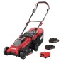 SKIL 0130BA cordless push mower with 2 20V batteries and charger