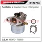 Carburettor B&S lawnmower mower QUANTUM power with primer R120714