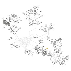 ORIGINAL STIGA Schwungrad für Motor LC 170 FDS 118551169/0