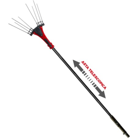 Scuotiolive a batteria ATTILA MAGIKO 4.0 TELESCOPICO a pettine spezzato | Newgardenstore.eu