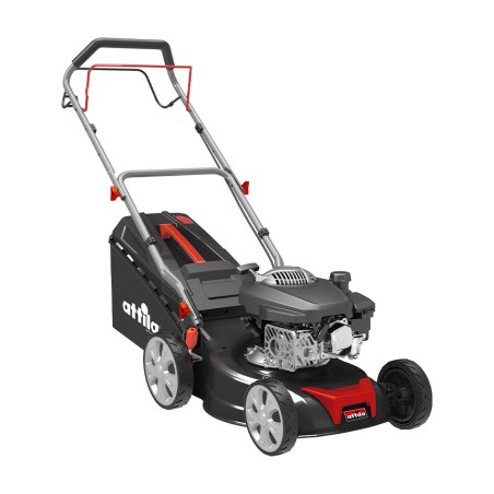 Rasenmäher Feuerwehr ATTILA AT 4315 S selbstfahrend 150cc Schnitt 41 cm Sack 45 L | Newgardenstore.eu