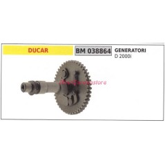 Crankshaft DUCAR generator motor D 2000i 038864 | Newgardenstore.eu