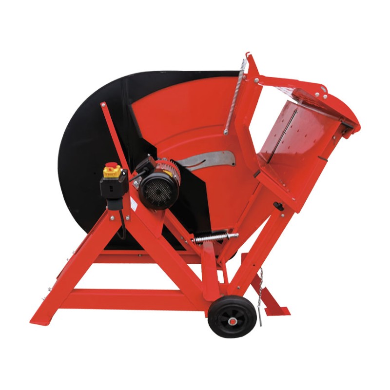 Electric wood chipper ATTILA ALS 700 EL 3500 Watt blade diameter 70 cm 64 teeth