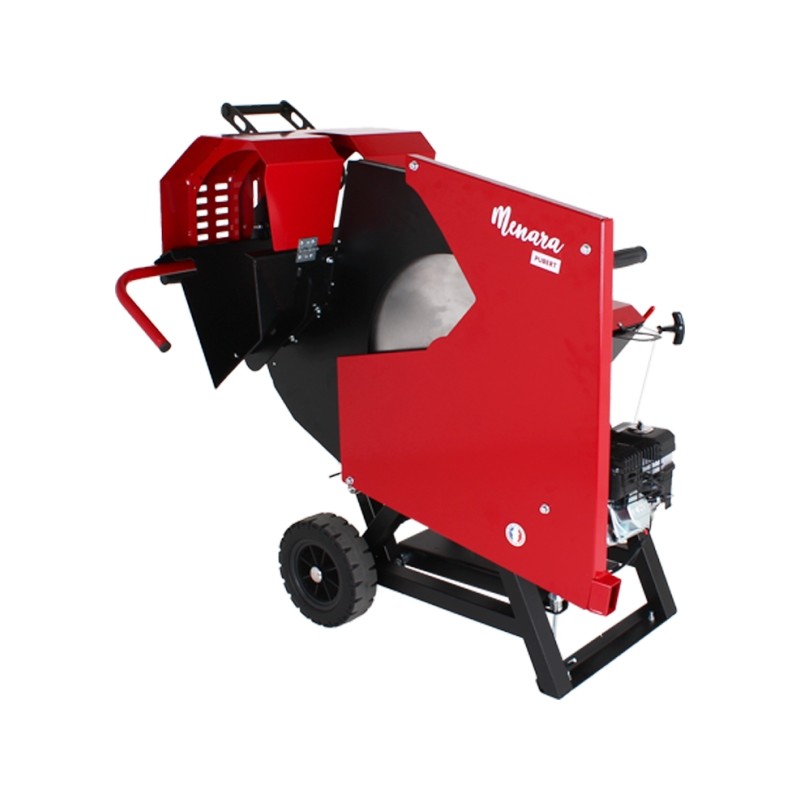 Spark-ignition wood chipper PUBERT MENARA 55 P 212 cc blade diameter 60 cm