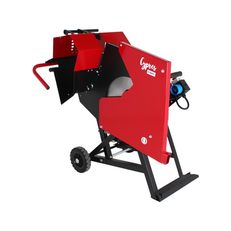 Electric wood chipper PUBERT CYPRES 2200 E 2200 Watt blade diameter 50.5 cm