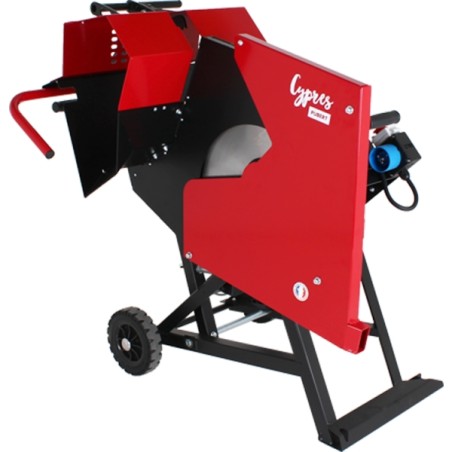 Electric wood chipper PUBERT CYPRES 2200 E 2200 Watt blade diameter 50.5 cm | Newgardenstore.eu