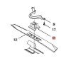Mozzo portalama TORO per rasaerba 53cm TO-93-4107
