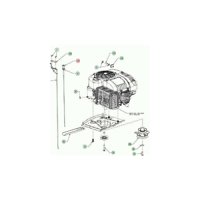 Cavo ORIGINALE MTD per trattorino rasaerba minirider 746-1088