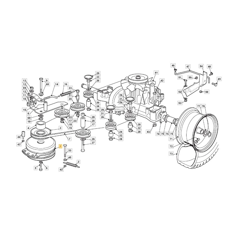 Embrayage électromagnétique ORIGINAL STIGA pour tracteur de pelouse 118399071/2