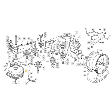 ORIGINAL STIGA Rasentraktor elektromagnetische Kupplung 118399071/2 | Newgardenstore.eu