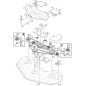 Correa bi-trapezoidal movimiento de las cuchillas STIGA 9585-0177-01