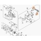 Hedge trimmer clamp models HLA135 ORIGINAL STIHL FA017904700