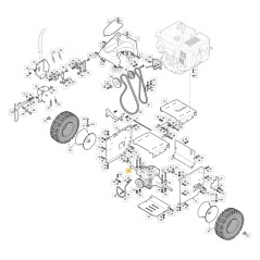 Hydrostatischer Antrieb ORIGINAL STIGA Schneeräummaschine ST 966 - ST 976T 118401014/0