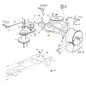 Trasmissione meccanica trattorino modelli BT72 ORIGINALE STIGA 118400915/3