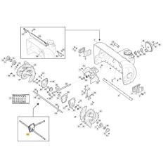 Original STIGA drive for snow plow ST 6276 PB 118820820/0